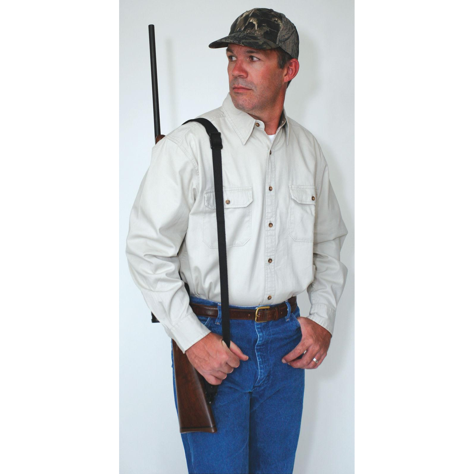 Sling-web Slide-n-lock With Swivels Black