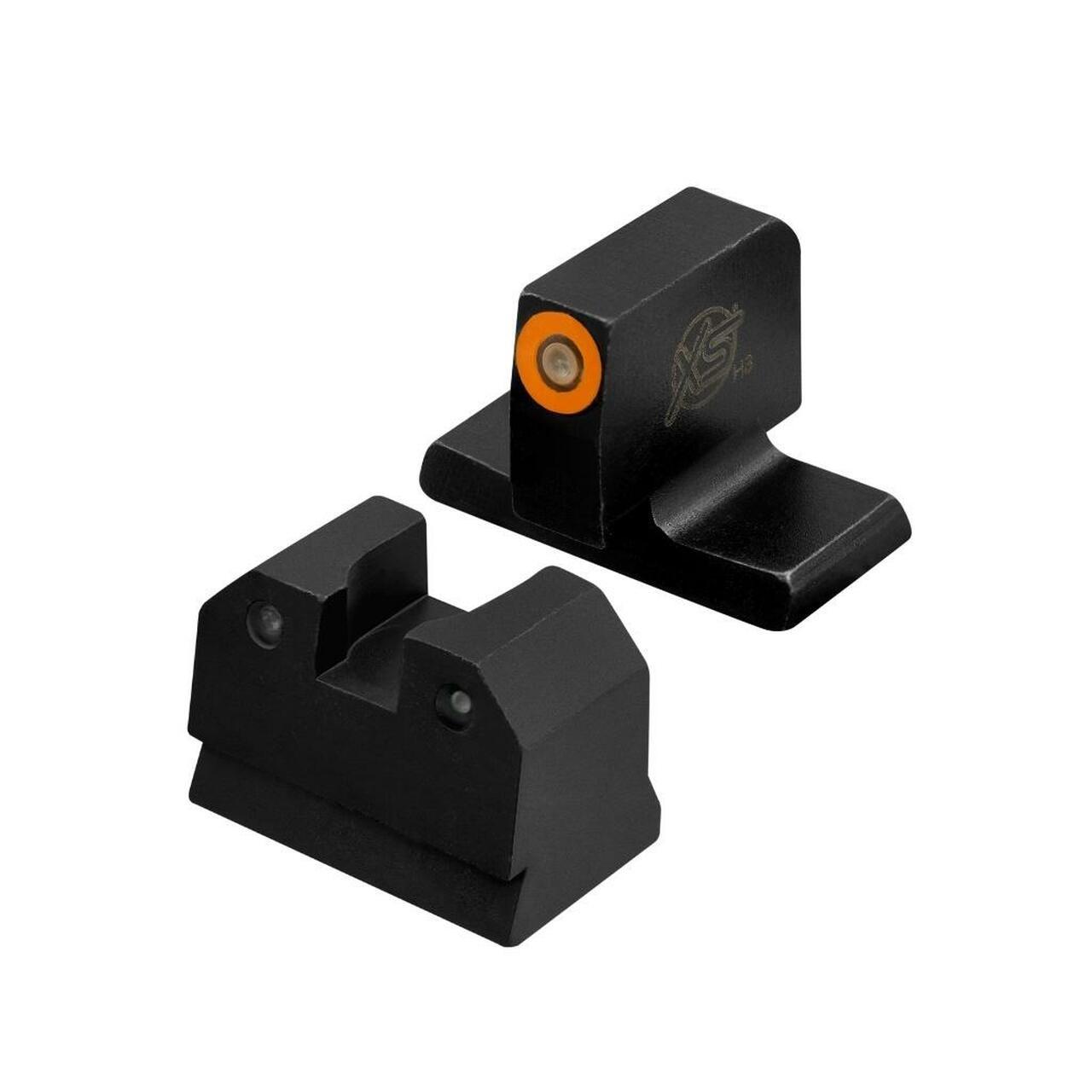 Xs Sights R3D Night Sights Orange - Hk VP9 Suppressor Height