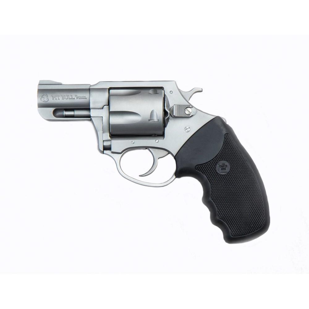 Charter Arms Pitbull 9MM 5RD Stainless Steel 2.2 Barrel Revolver