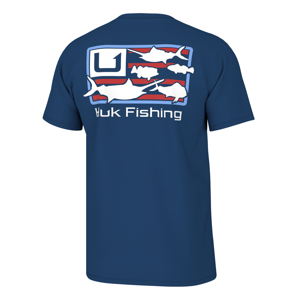 Huk Trophy Flag Tee Set Sail Ss 2XL