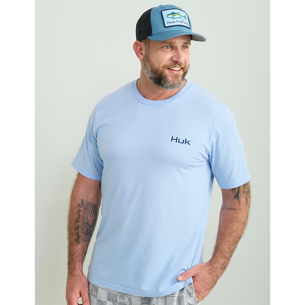 Huk Kc Badge Series Tee Windsurfer Ss M - Blue - Image 2