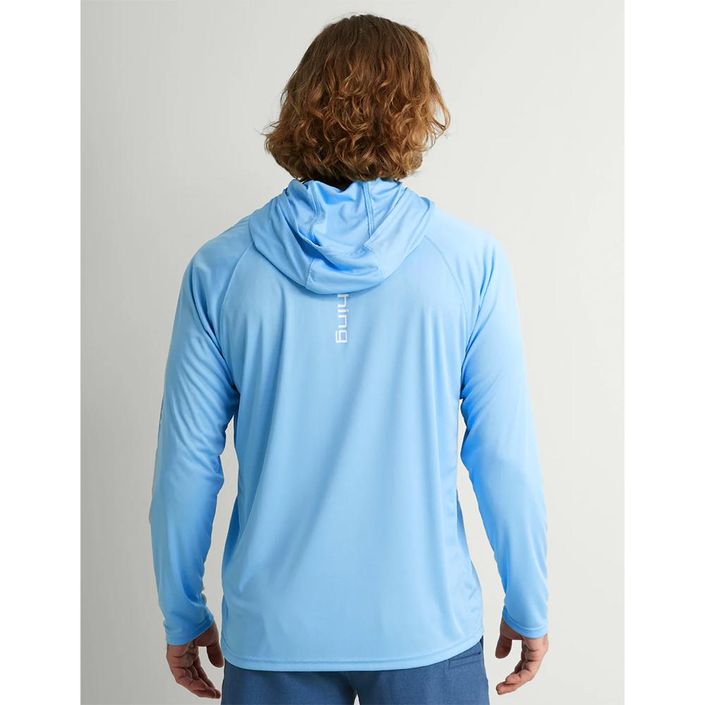Huk Pursuit Hoodie Marolina Blue Size S - Image 4