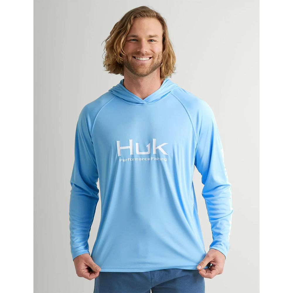 Huk Pursuit Hoodie Marolina Blue 2XL
