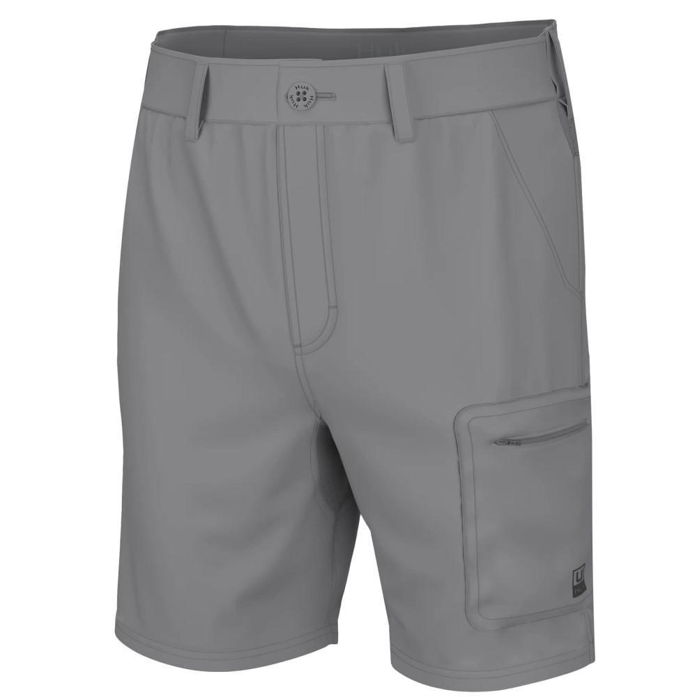 Huk Nxtlvl 7 Short Overcast Grey L