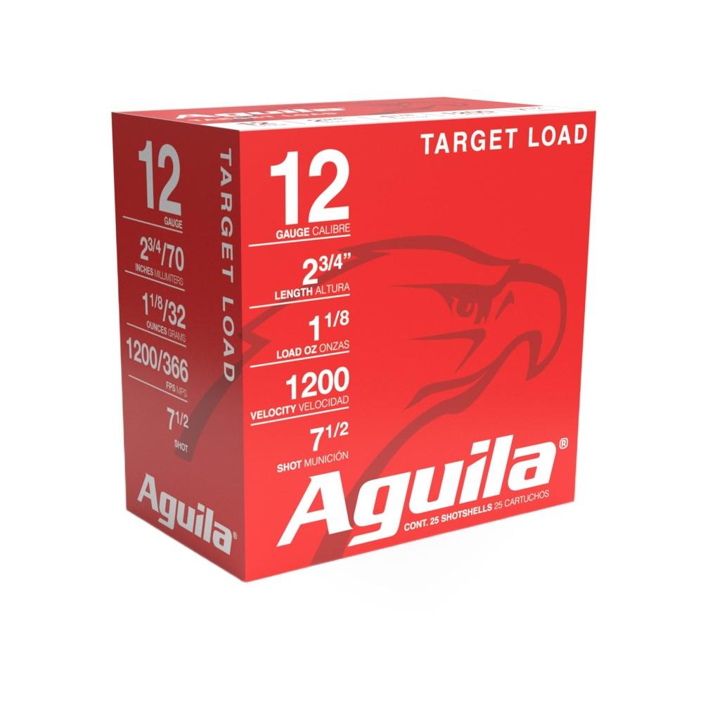 Aguila 12GA 2-3/4 1-1/8 Oz Heavy 1200FPS 7.5 25/RD