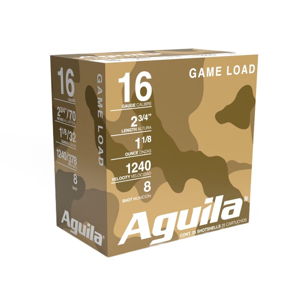 Aguila 16GA 2-3/4 1-1/8OZ 1240FPS 8 25/RD