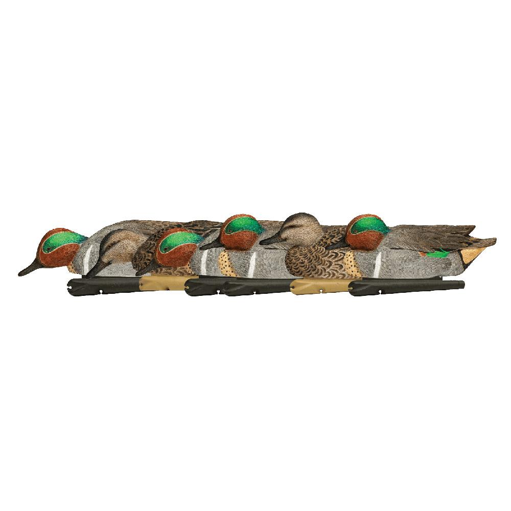 Avian X Top Flight Green Winged Teal Decoys - 6 Pack