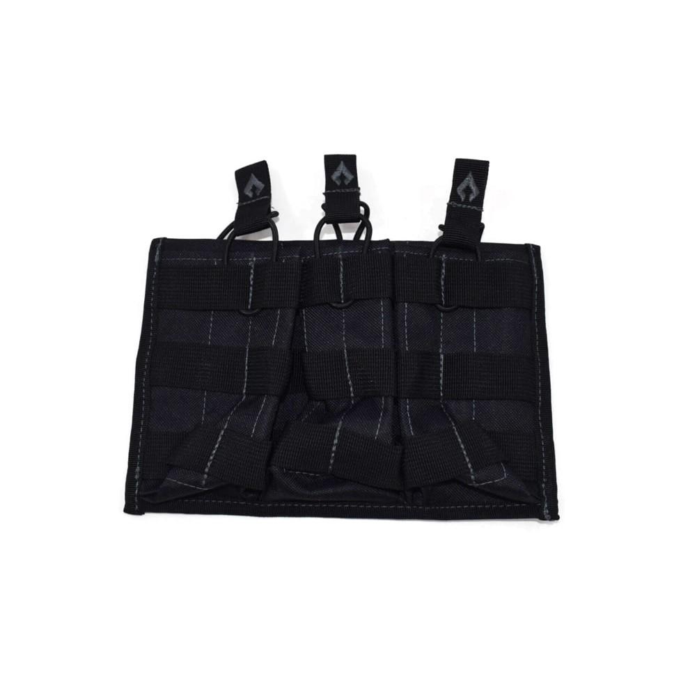 Advance Warrior Solutions Open Top Double Mag Pouch Black