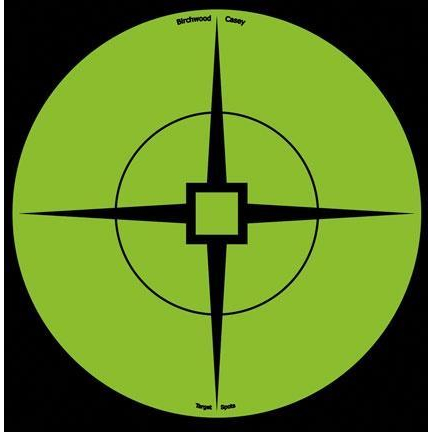 Birchwood Casey Target Spots 6IN Green Target - 10-PK