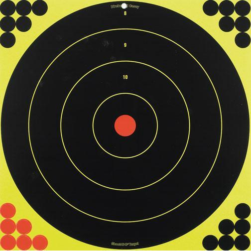 Birchwood Casey Shoot-n-c 17.25 Bulls-eye Target - 12 Pack