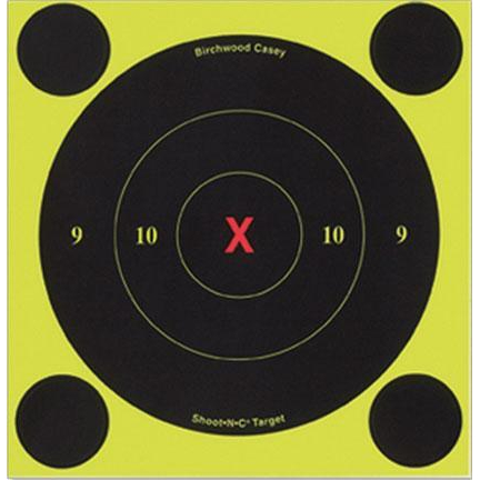 Birchwood Casey Shoot-n-c 6 Round X-bullseye Target - 60 Pack