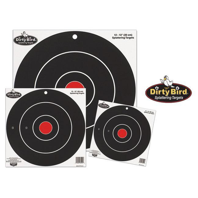 Birchwood Casey Dirty Bird 17.25 Bullseye Target - 5 Pack