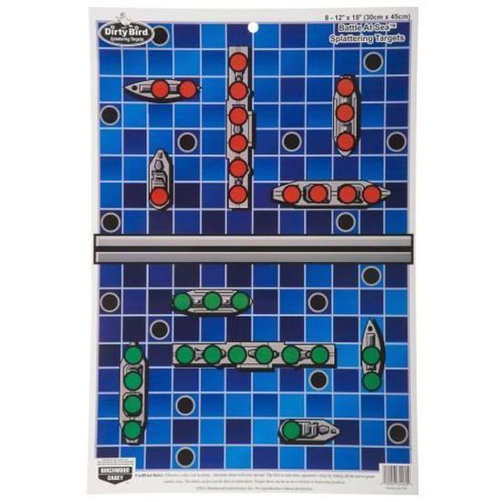 Birchwood Casey Pregame 12X18 Battle at Sea Target - 8 Pack