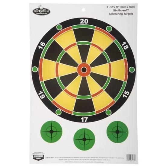 Birchwood Casey Pregame 12X18 Shotboard Target - 8-PK