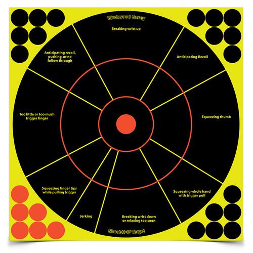 Birchwood Casey Shoot-n-c 12 Handgun Trainer Target - 50 Pack