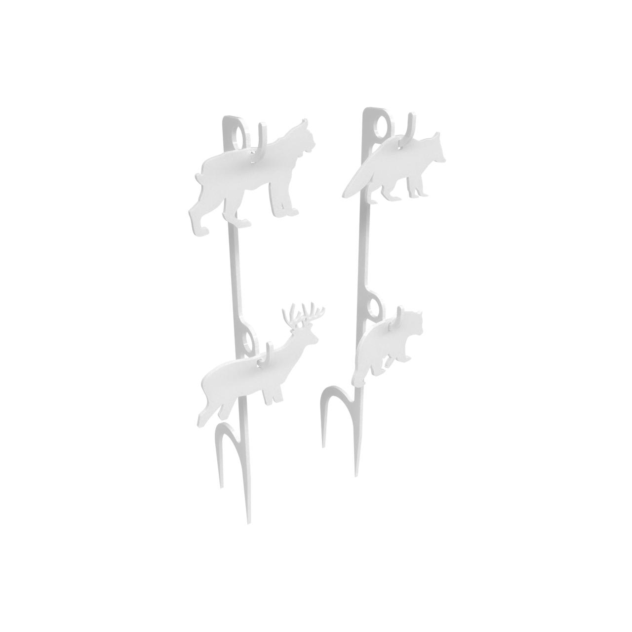 Birchwood Casey 22 Rimfire AR500 Animal Target Set