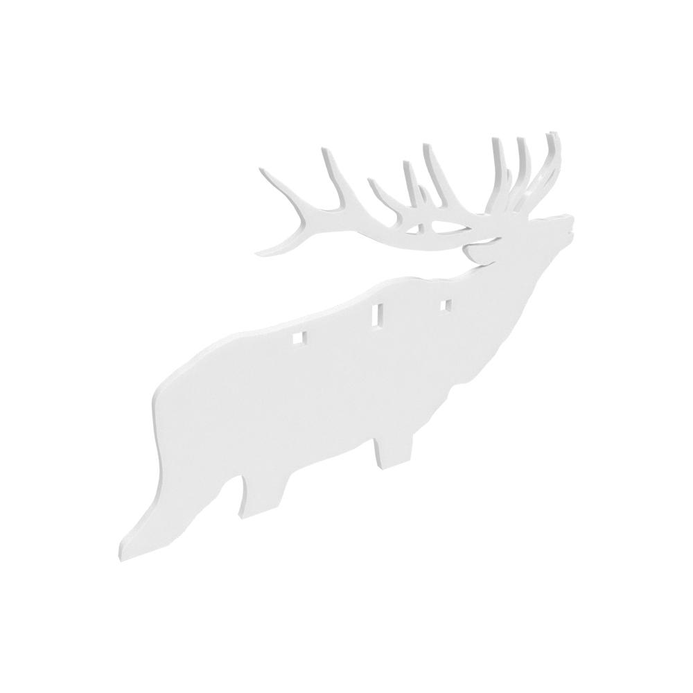 Birchwood Casey AR500 3/8 Silhouette Elk Target