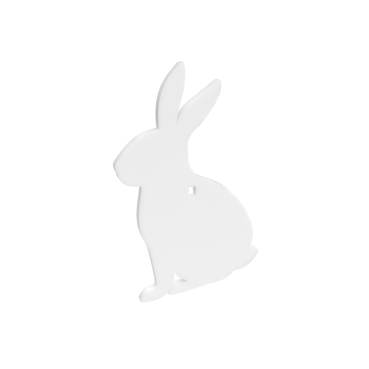 Birchwood Casey AR500 3/8 Silhouette Rabbit Target
