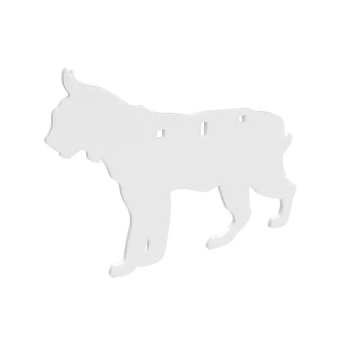 Birchwood Casey AR500 38 Silhouette 1-HOLE Bobcat Target