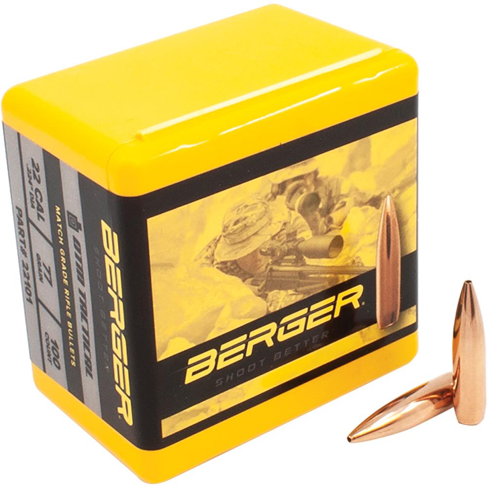 22CAL 77GR Target Bullet 100CT