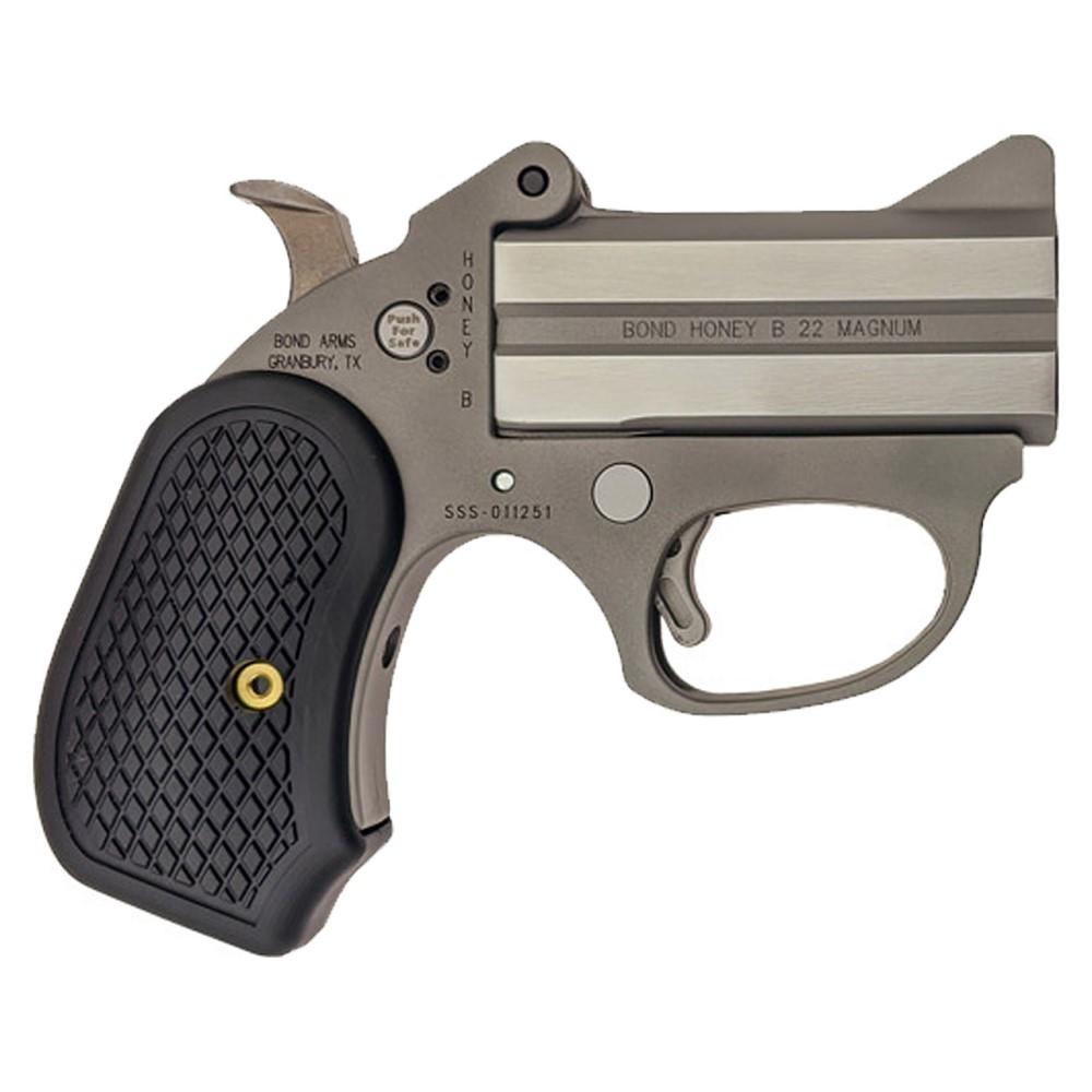 Bond Arms Honey-b 22 Wmr 3 Stainless Steel 2-ROUND Derringer