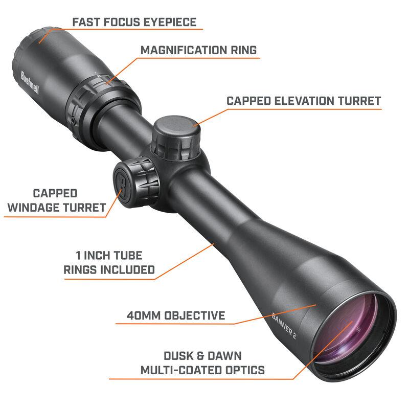 Bushnell Banner 2 Scope 3-9X40 Black - Image 2