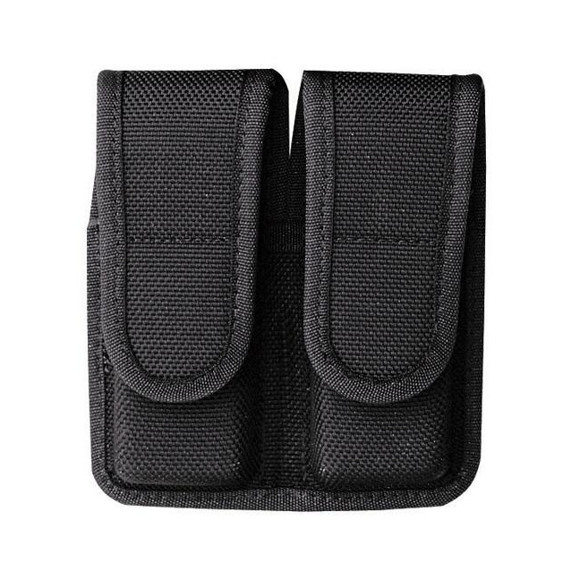 Bianchi 7302H Black Accumold Mag Pouch Double
