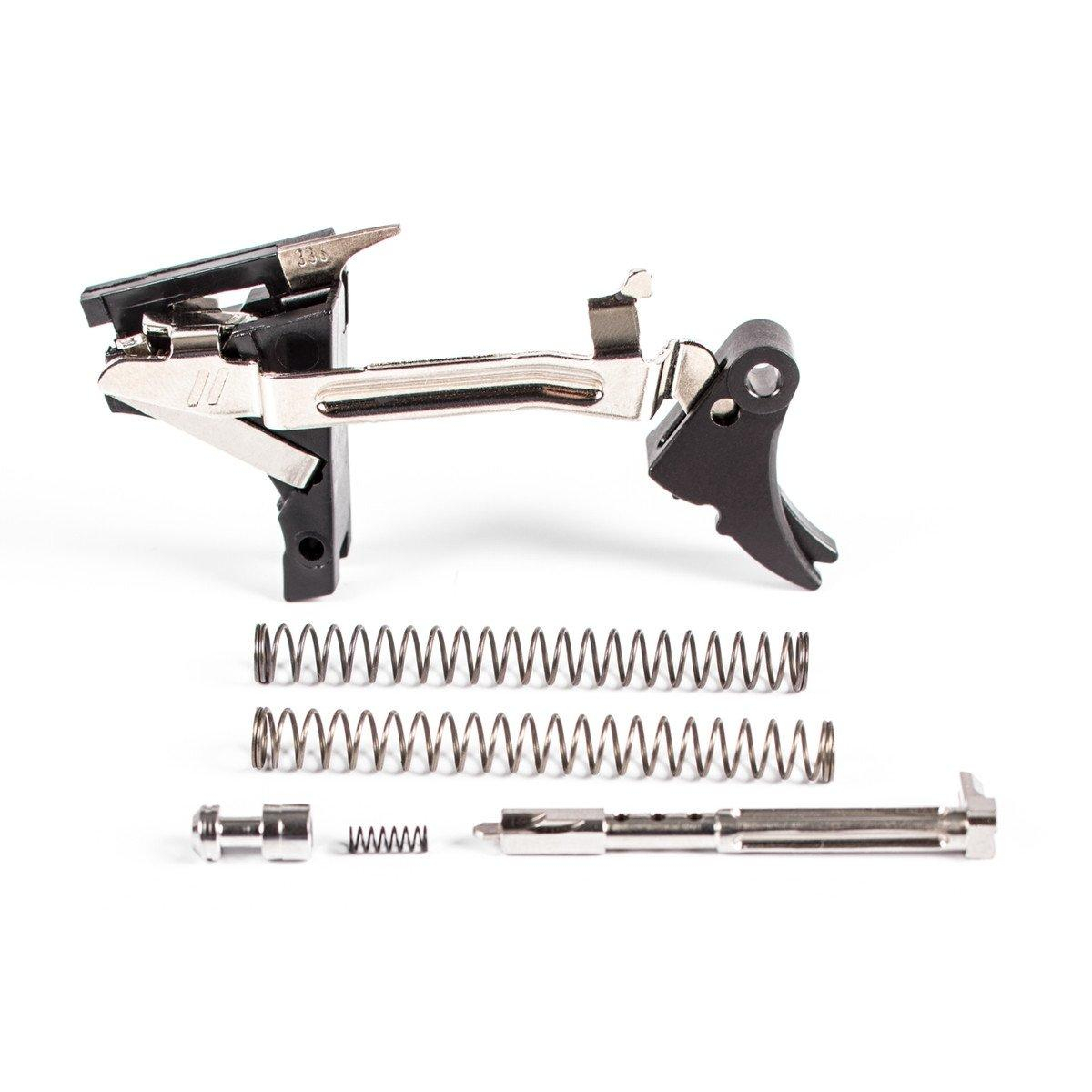 Zev Fulcrum Adj Trigger Ultimate Kit 9MM Blk/blk