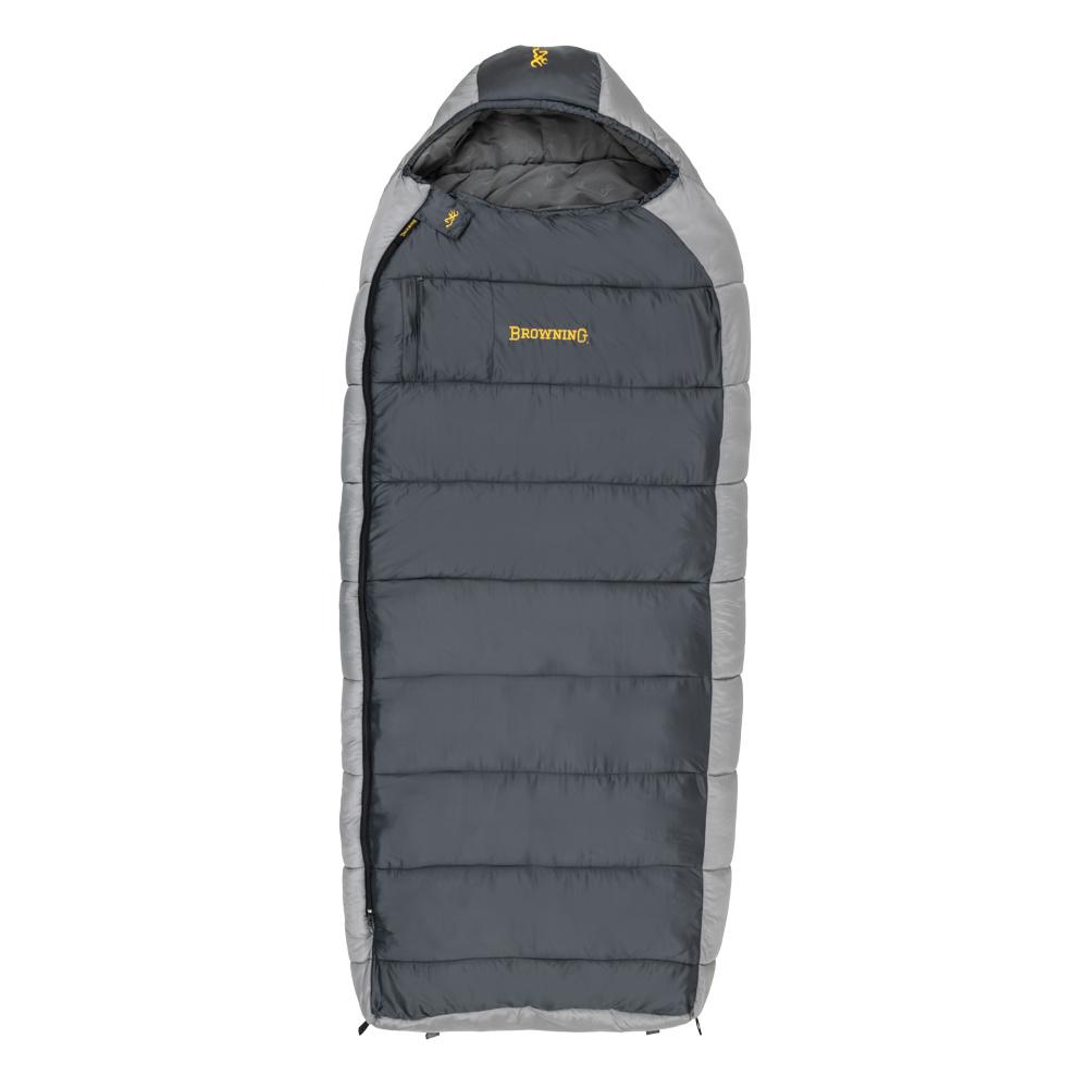 Browning Mckinley 30 Deg Sleeping Bag, Grey, Synthetic