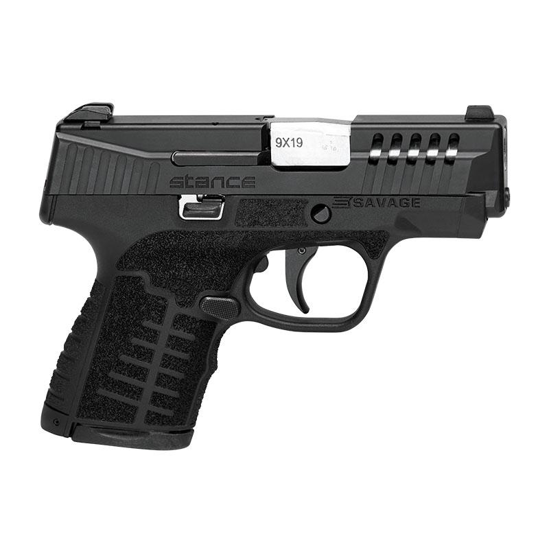 Savage Stance MC9 9MM 7+1/8+1 Black Micro Compact Handgun