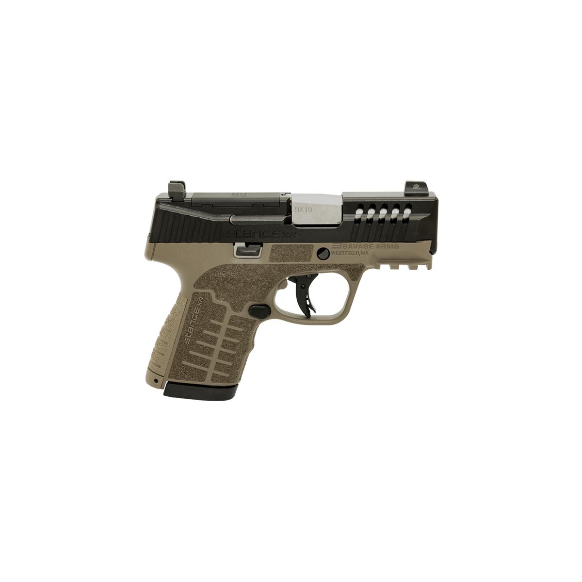 Savage Stance Xr MC9 9MM 13+1 Semi Auto Pistol Fde