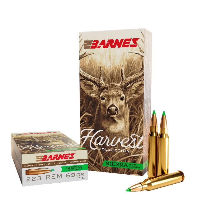 Barnes Bullets/bullseye .223 Remington 69gr GAMEKING – 20rd