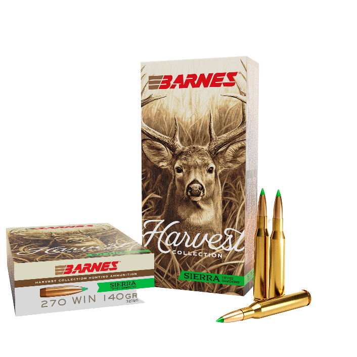 Barnes Harvest 270 Win 140GR Tipped Gameking 20RD