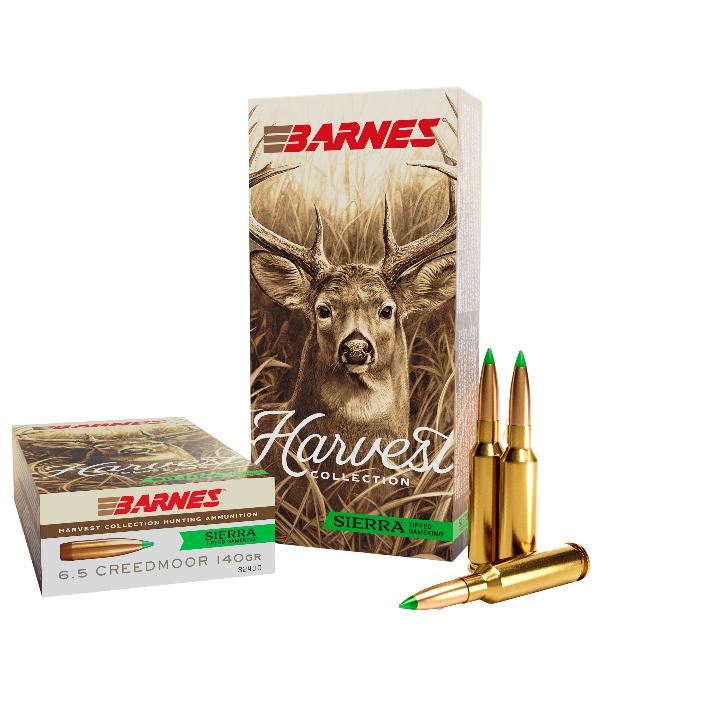 Barnes Harvest 6.5 Creedmoor 140GR Tipped Gameking 20 Rnds Ammo