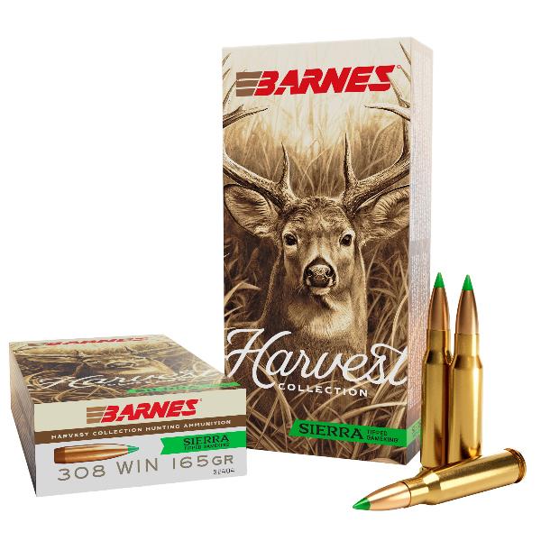Barnes Harvest .308 Win 165GR Tipped Gameking 20 Rnds