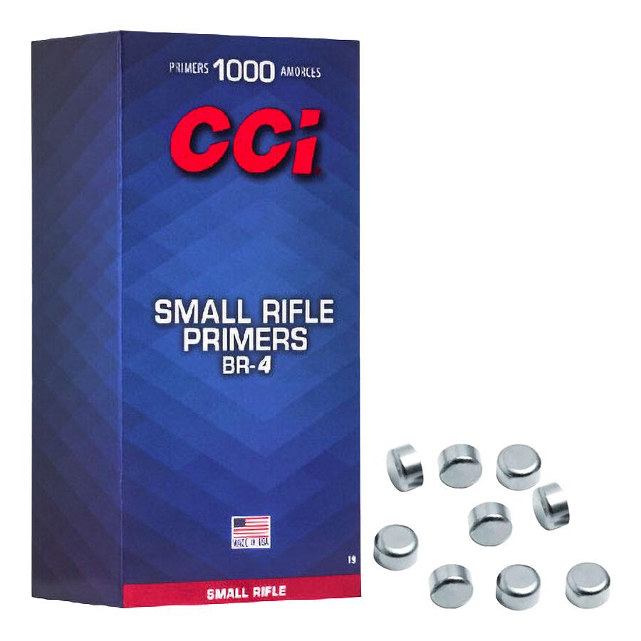 Cci BR4 Small Rifle Primers 1000 Count