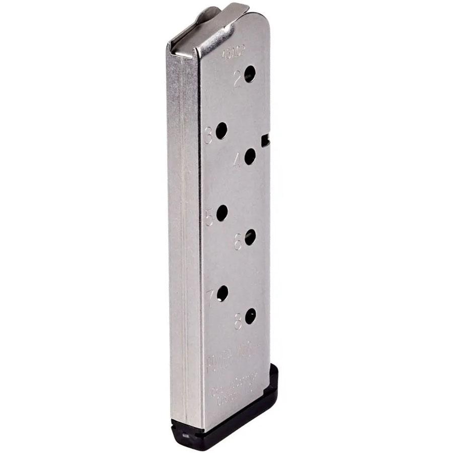 Chip Mccormick Power Mag Plus .45 Acp 8 Rd Stainless