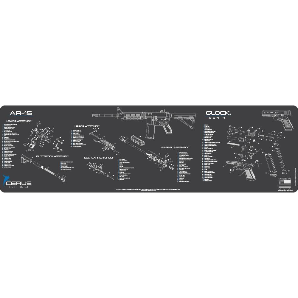 Magnum 14X48 3MM Promat for AR15/GLOCK - Char Gray