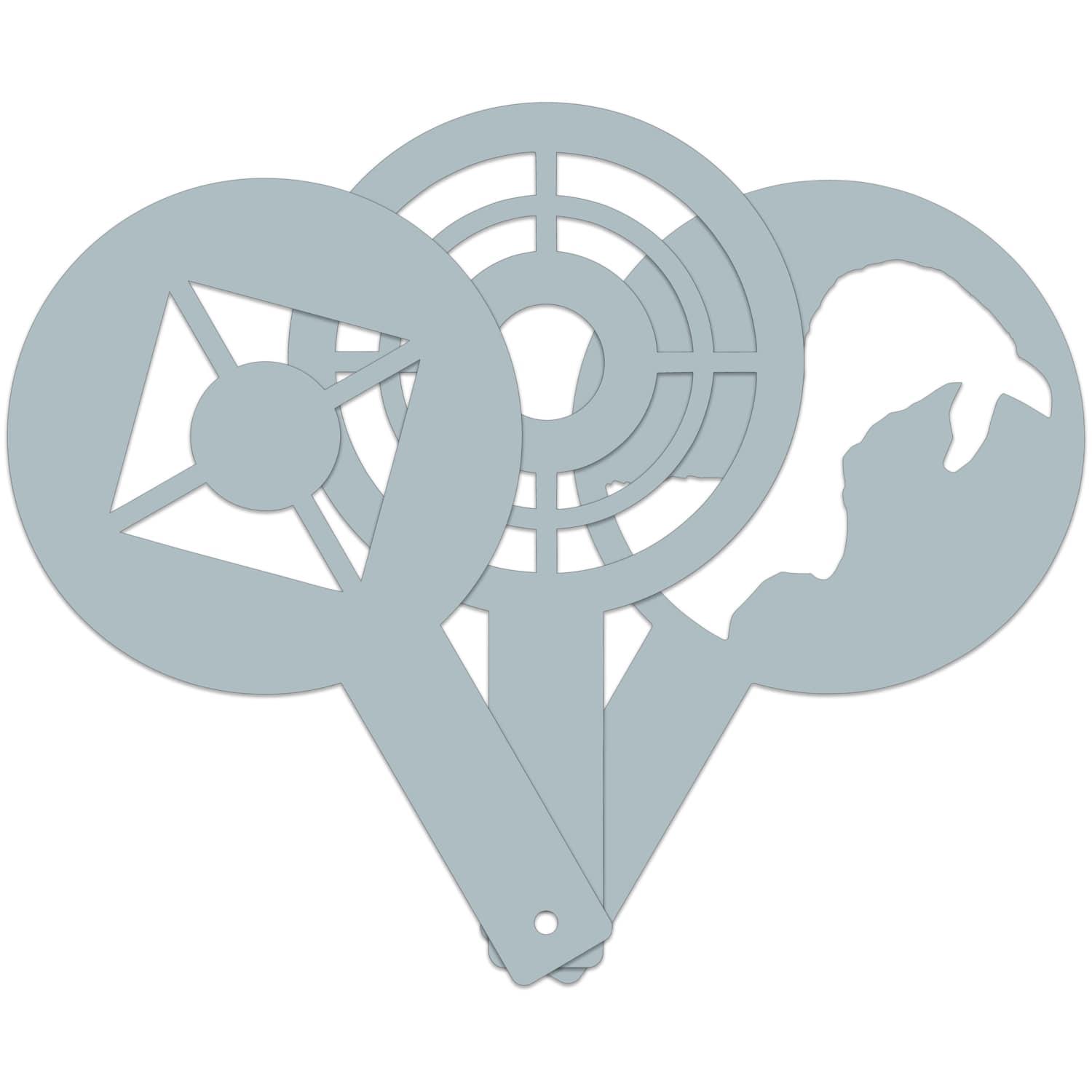Champion AR500 Stencil 3 Pack Target Accessories