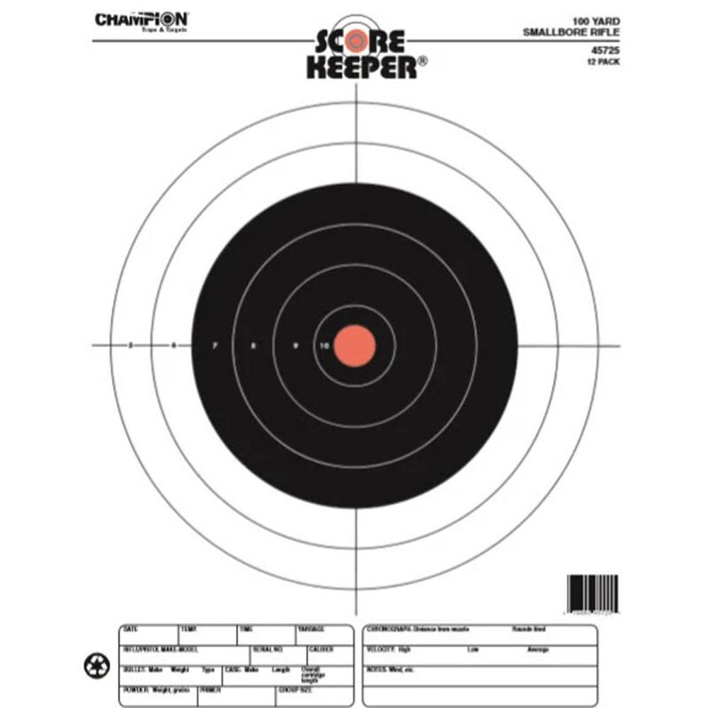 Outers Target 100YD Smallbore Rifle Orange