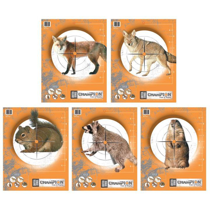 Champion Critter Series Targets 10PK
