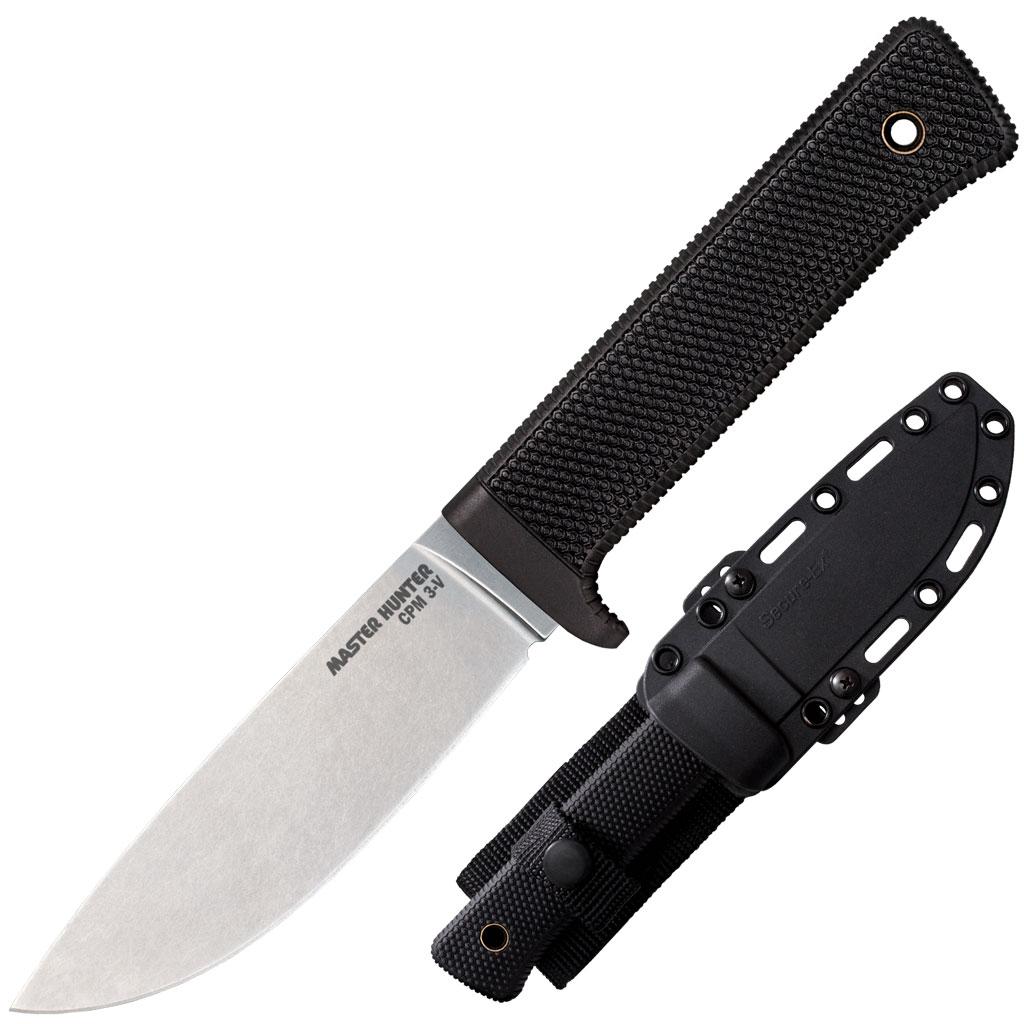 Cold Steel Master Hunter Fixed Blade Knife 4.5 Stonewash