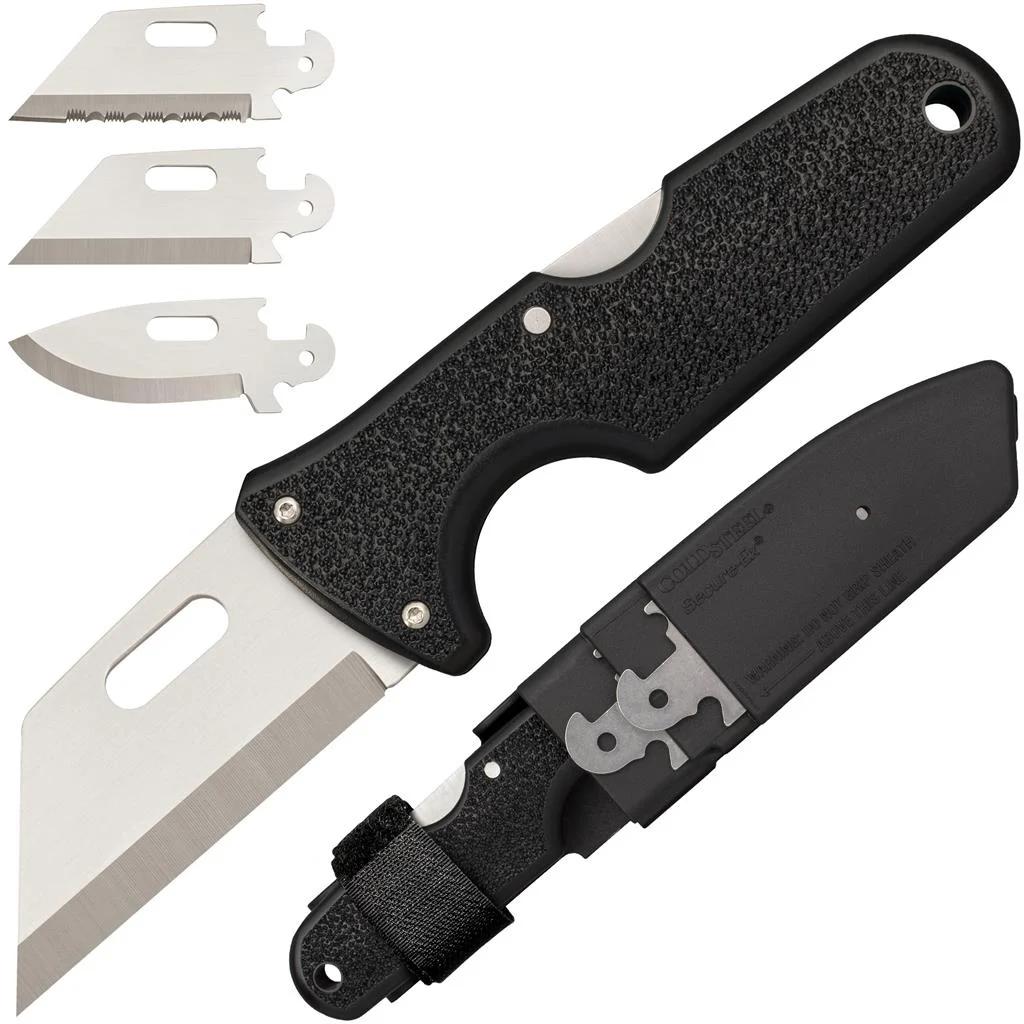 Cold Steel Click-n-cut Exchangeable Blade Knife Black Bds 2.5 Satin