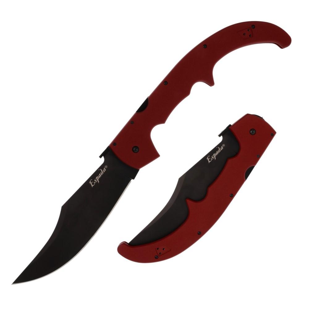 Cold Steel Espada Xl Ruby Red 16.75IN Overall 7.5IN Blade Folding Knife