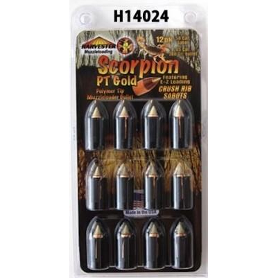 50 Cal. Sabot 240 Gr. .451 Polymer Tip Bullet 12 Pack