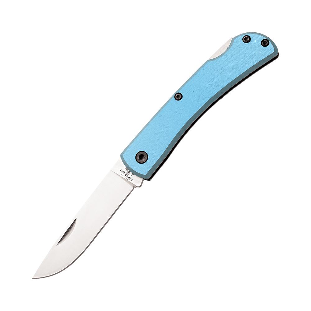 Bear & Son 3 5/8 Blue Aluminum Small Locking Farmhand
