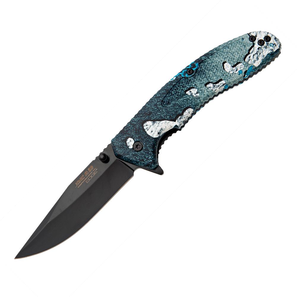 Bear & Son 4.5 True Timber Rift Zytel Sideliner Assisted Opener