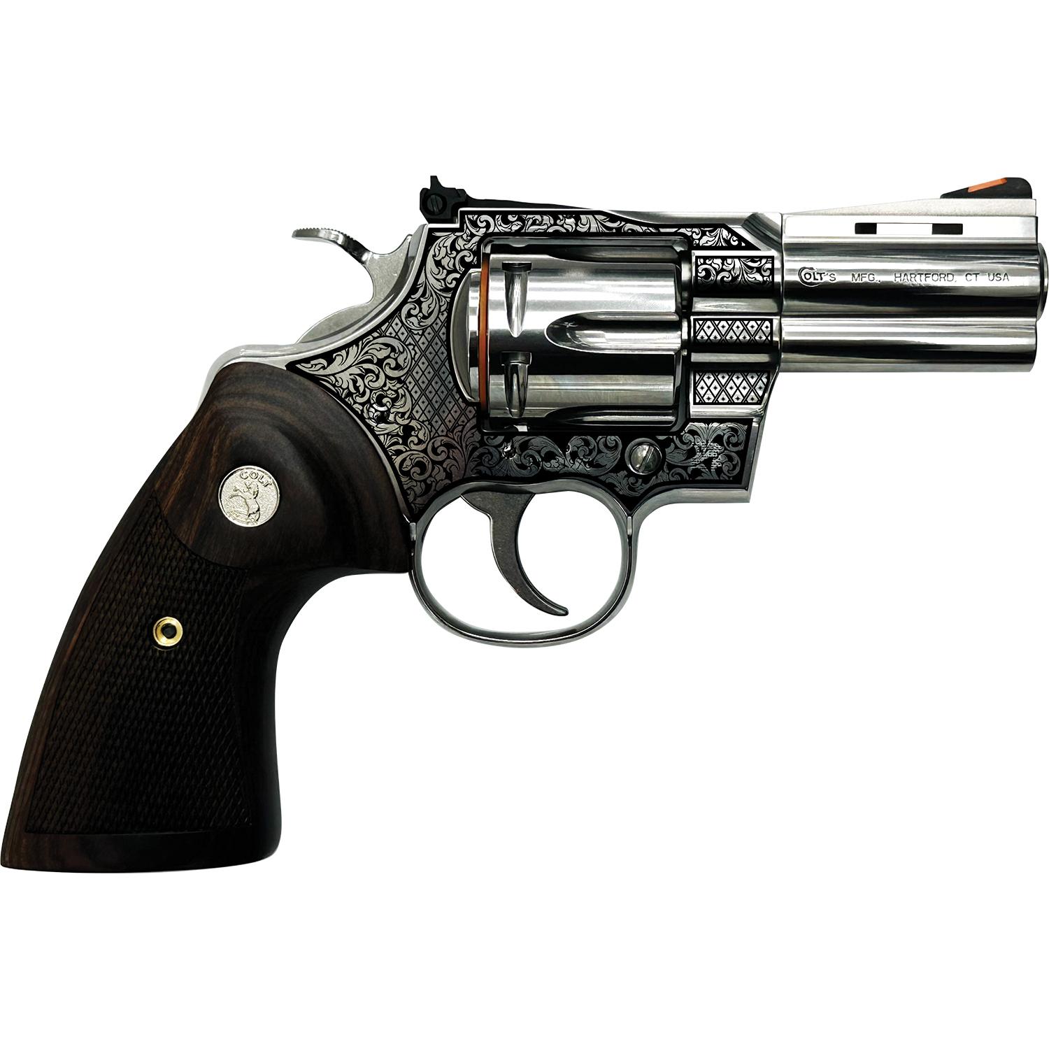 Colt Python .357 Mag Revolver 3IN Stainless Filigree