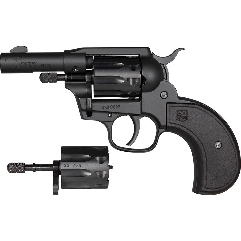 Diamondback Sidekick 22LR/WMR 3 9RD Revolver Black