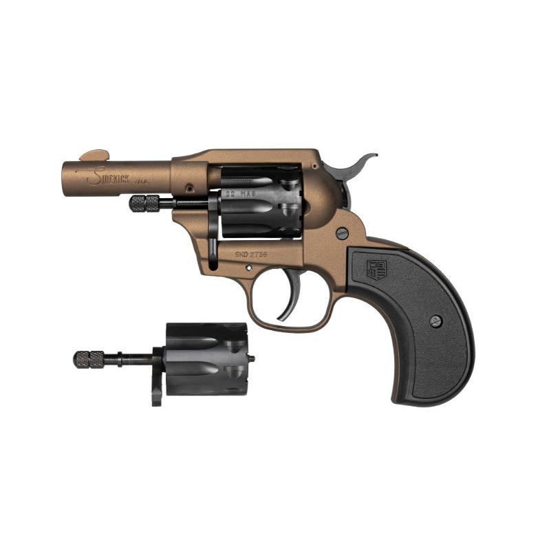 Diamondback Sidekick Birdshead 22LR/WMR 3 9RD Midnight Bronze